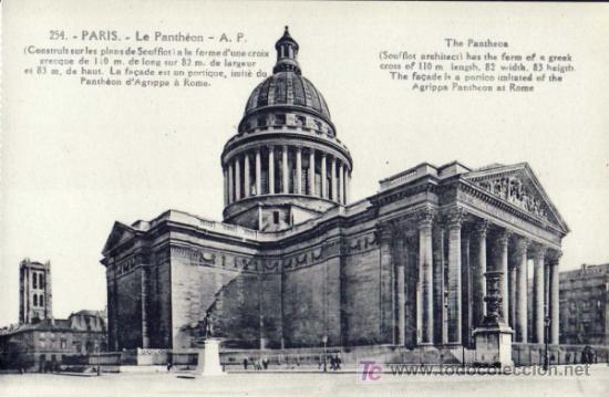 Postales: Tarjeta Postal de Paris - Le Pantheon - Foto 1