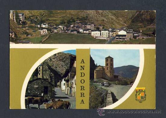 Postales: Postal d' ANDORRA: Canillo, vista general (Ed.Majora num.105)