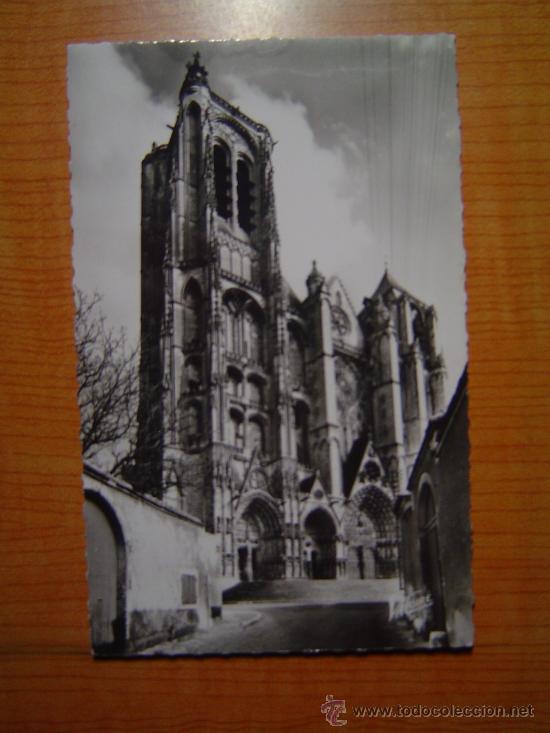 Postales: POSTAL LES MERVEILLES DU BERRY BOURGES (CHER) LA CATHEDRALE SAINT ETIENNE  SIN CIRCULAR