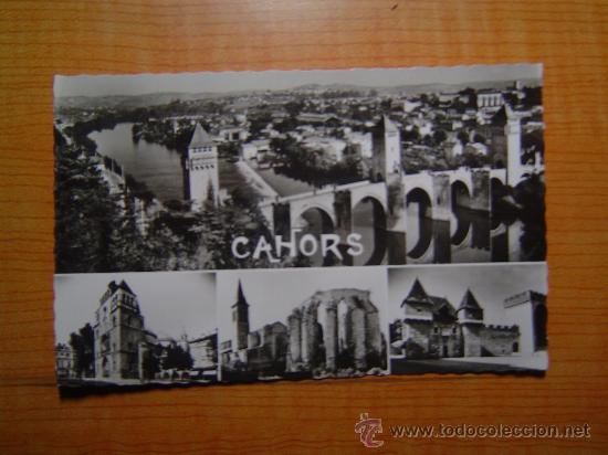Postcards: POSTAL  LE PONT VALENTRE (XIVE S.) LA CATHEDRALE EGLISE DES JACOBINS EN RUINES LA B.  SIN CIRCULAR