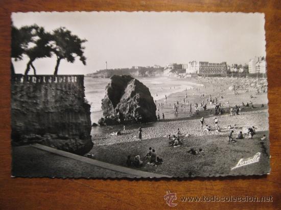 Postales: BIARRITZ - LE GRANDE PLAGE - Foto 1