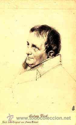 Postales: POSTAL DE LUDWIG TIECH - Foto 1