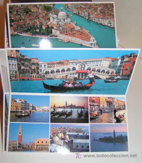 Postales: 24 POSTALES EN RISTRA DE VENECIA - POSTAL PRECIOSA