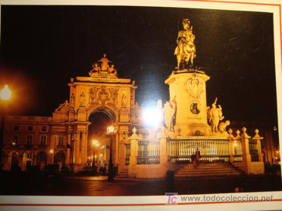 Postales: LISBOA, PORTUGAL, `PRAGA DO COMERCIO - Foto 1