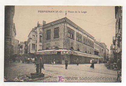 Postales: PERPIGNAN. PLACE DE LA LOGE. - Foto 1