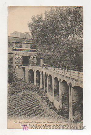 Postales: PERPIGNAN. LA PORTE DE LA CITADELLE. - Foto 1