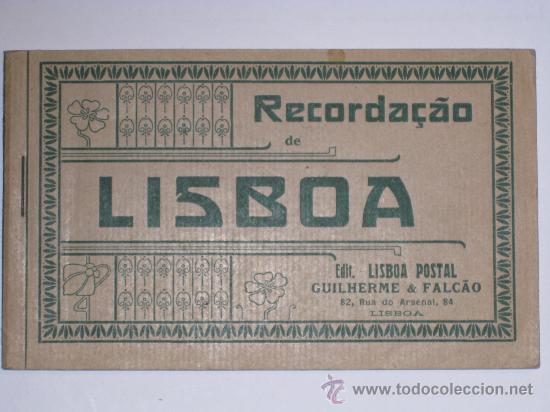 Postales: LISBOA 9 POSTALES EN BLOC EDT. LISBOA POSTAL - Foto 1