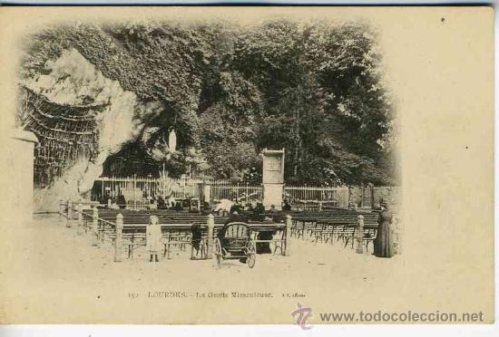 Postales: Lourdes. La grotte miraculeuse - Foto 1