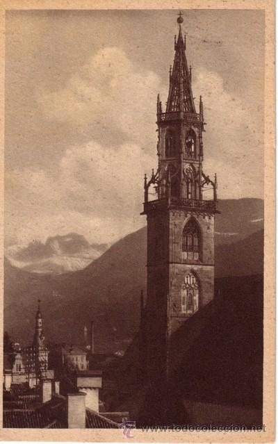 Postcards: N&ordm; 3901 POSTAL BOLZANO CAMPANARIO DE IGLESIA ITALIA