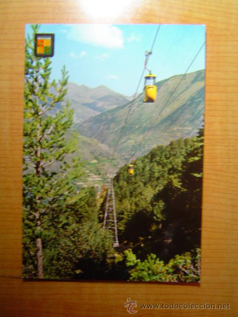 Postcards: POSTAL VALLS D&acute;ANDORRA VISTA PANORAMICA DELS TELECABINA  SIN CIRCULAR