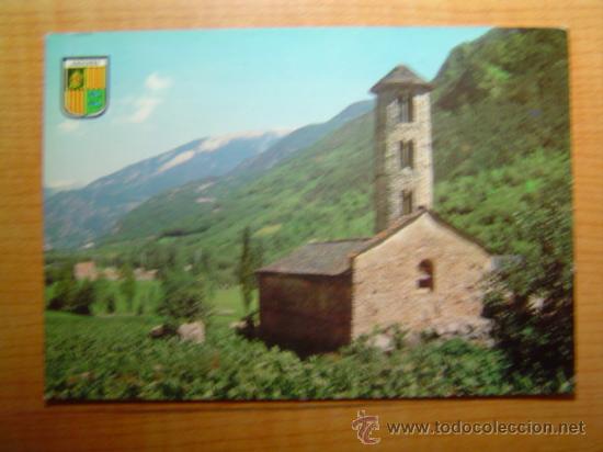 Cartes Postales: POSTAL VALLS DE ANDORRA SANTA COLOMA ESGLESIA ROMANICA SIN CIRCULAR