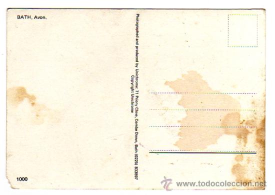 Postales: TARJETA POSTAL (BATH - AVON). - Foto 2