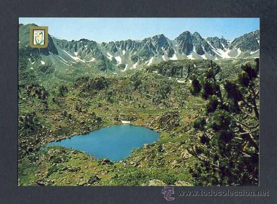 Postales: Postal d' ANDORRA: Llac d' Engolasters (Ed.Iscla num.411)