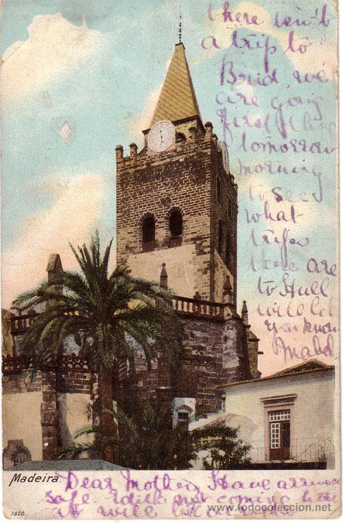 Postales: N&ordm; 4317 POSTAL MADEIRA SIN DIVIDIR