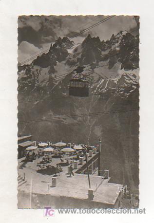 Cartes Postales: CHAMONIX MONT BLANC. (HAUTE SAVOIE) TERRASSE DE PLAN PRAZ ET LES AIGUILLES ROUGES.