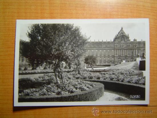Postales: POSTAL VERSAILLES FA&Ccedil;ADE SUR LE PARC (NORD) LES PARTERRES SIN CIRCULAR