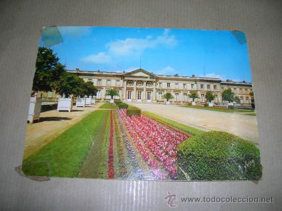 Postales: Tarjeta postal Couleurs et Lumiere de France. Chateau de Compiegne. Le Palais vu du parc. A&ntilde;os 60..