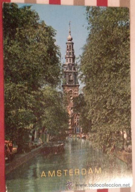 Postales: Postal de Amsterdam, circulada - Foto 1