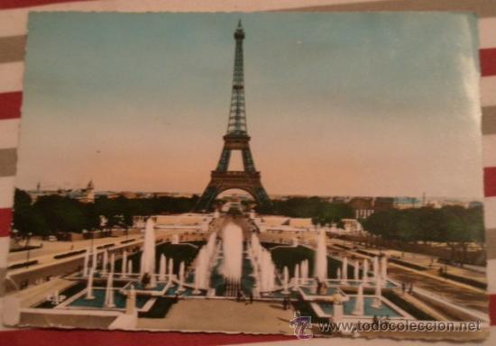 Postales: Postal de Par&iacute;s, circulada - Foto 1