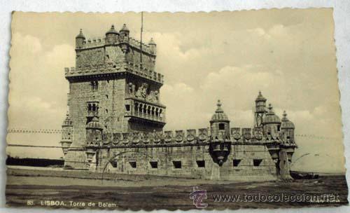 Postales: Postal Lisboa Torre de Belem - Foto 1