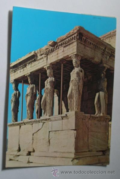 Postales: Postal de Atenas, circulada - Foto 1