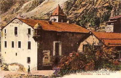 Postales: POSTAL ANDORRA CASA DE LA VALL - Foto 1