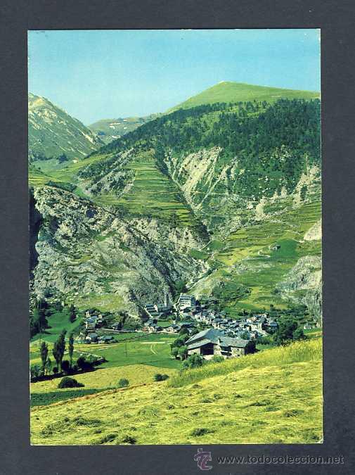 Postales: Postal d' ANDORRA: Canillo, vista general (Ed.Claverol num.1489)