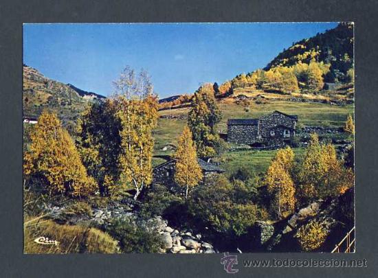 Postales: Postal d' ANDORRA: Aspecta tipic d'una vall andorrana (Combier)