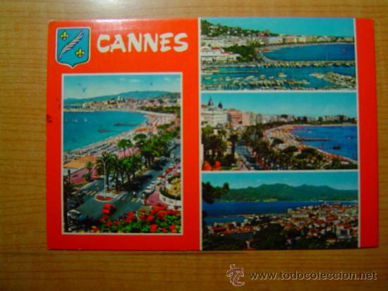 Postales: POSTAL LA COTE D&acute;AZUR CANNES  CIRCULADA - Foto 1