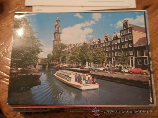 Postales: Postal Amsterdam, circulada - Foto 1
