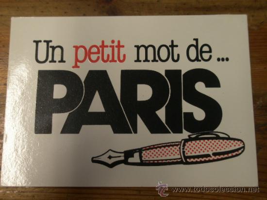 Postales: Postal de Par&iacute;s, circulada - Foto 1