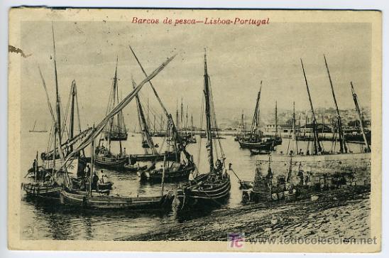 Postales: LISBOA, BARCOS DE PESCA,   P27606 - Foto 1