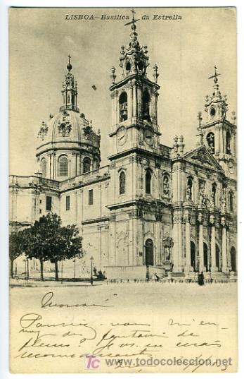 Postales: LISBOA, BASILICA DA ESTRELLA,    P27691 - Foto 1