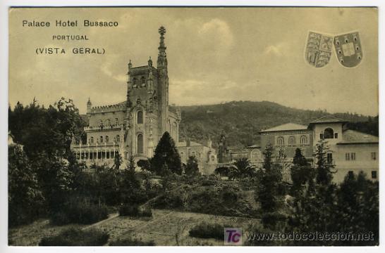 Postais: BUSSACO, PORTUGAL, PALACE HOTEL BUSSACO, VISTA GENERAL,   P27815