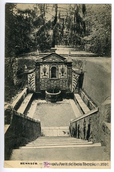 Postais: BUSSACO, PORTUGAL, FONTE DE SANTA THEREZA,   P27818