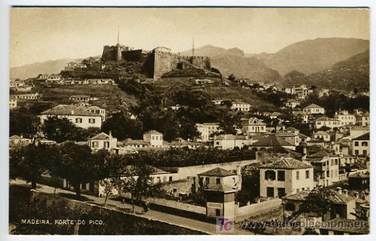 Postais: MADEIRA, PORTUGAL, FORTE DO PICO,   P27835