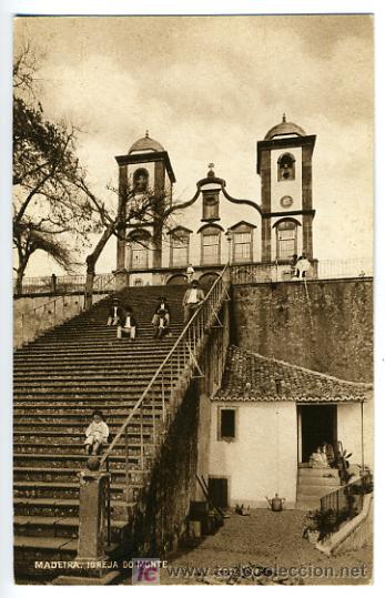 Postais: MADEIRA, PORTUGAL, IGREJA DO MONTE,   P27838