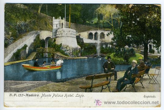 Postais: MADEIRA, PORTUGAL, MONTE PALACE HOTEL, LAGO,   P27842