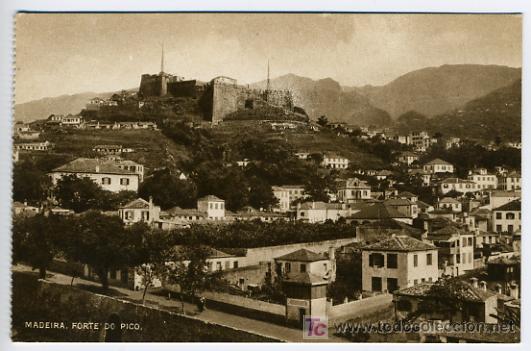 Postais: MADEIRA, PORTUGAL, FORTE DO PICO,   P27854