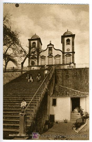 Postais: MADEIRA, PORTUGAL, IGREJA DO MONTE,   P27858