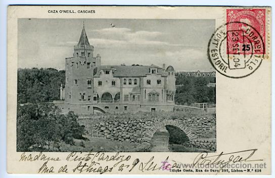 Cartoline: CASCAES, PORTUGAL, CAZA O&acute;NEILL,   P27910