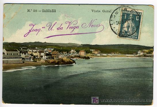 Cartoline: CASCAES, PORTUGAL, VISTA GENERAL,    P27914