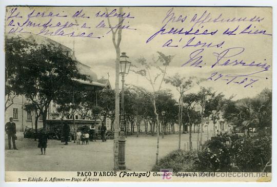 Cartes Postales: PACO D&acute;ARCOS, PORTUGAL, AVENIDA MARQUEZ DE POMBAL,     P27976