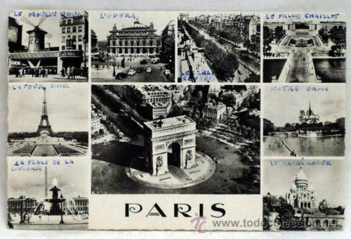 Postales: 9 vistas postal Par&iacute;s - Foto 1