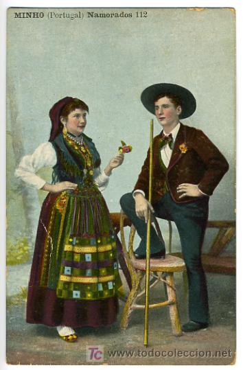 Cartes Postales: MINHO, PORTUGAL, NAMORADOS,   P28005