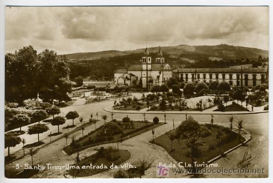 Cartes Postales: PORTUGAL, SANTO TIRSO, UMA ENTRADA DA VILA,   P28016