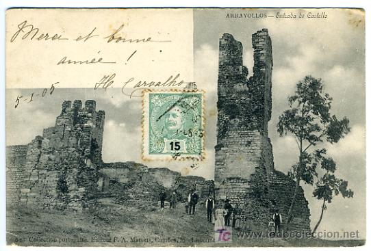 Cartes Postales: ARRAYOLLOS, PORTUGAL, ENTRADA DO CASTELLO,    P28062