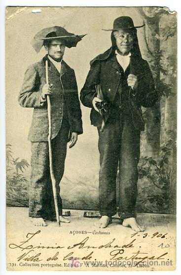 Cartes Postales: A&Ccedil;ORES, PORTUGAL, COSTUMES,    P28070