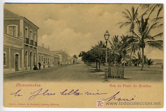 Cartes Postales: MOSSAMEDES, PORTUGAL, RUA DA PRAIO DO BOMFIM,    P28071