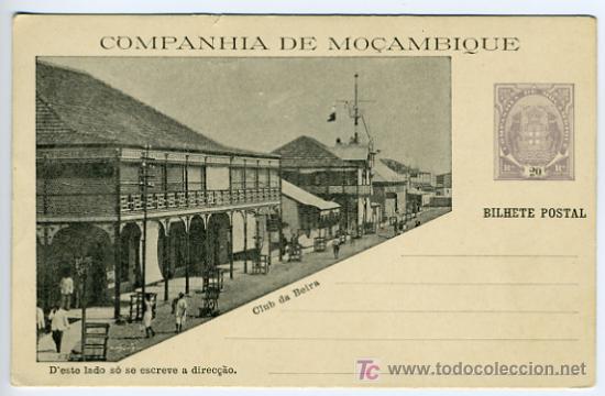Postkarten: PORTO, PORTUGAL, COMPANHIA DE MO&Ccedil;AMBIQUE, CLUB DA BEIRA, P28133